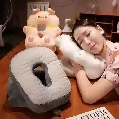 公主恋人 冰丝乳胶午睡枕 玩偶周边