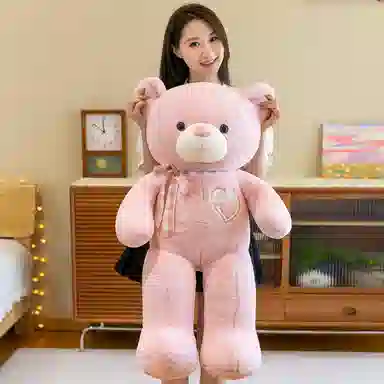 公主恋人 甜密丝带熊 呆萌的泰迪熊大娃娃 玩偶 毛绒公仔