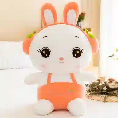 公主恋人 草莓水果免 陪伴萌物 可爱萌兔 玩偶 毛绒公仔