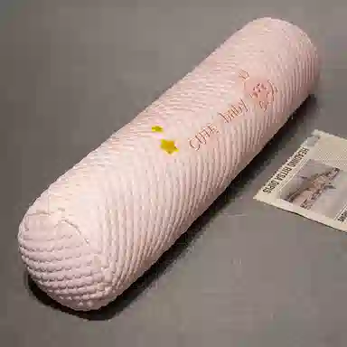 公主恋人 冰豆豆圆柱抱枕 简约长条枕 玩偶周边