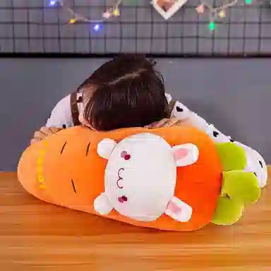 公主恋人 变身萝卜抱枕 胡萝卜兔子 小猪 小熊 恐龙 布娃娃 玩偶 毛绒公仔