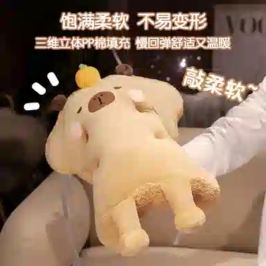 公主恋人 卡皮巴拉 水豚 坐垫 靠枕 玩偶周边
