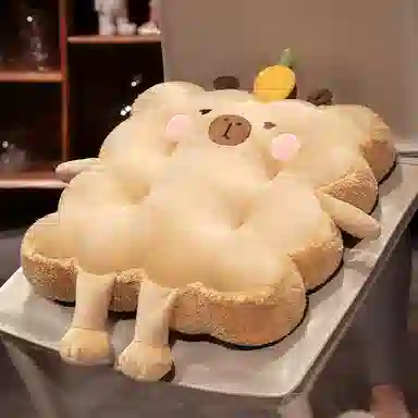公主恋人 卡皮巴拉 水豚 坐垫 靠枕 玩偶周边