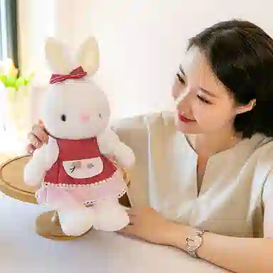 公主恋人 雅苏兔 穿衣兔子 玩偶 毛绒公仔