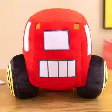 公主恋人 创意卡通拖拉机抱枕 玩偶 毛绒公仔