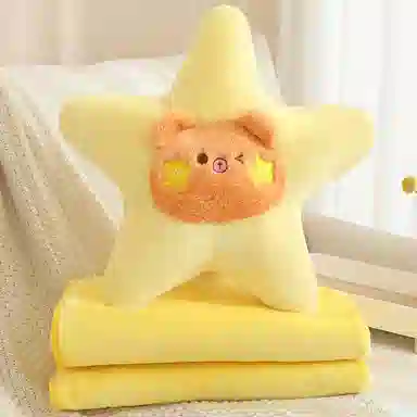 公主恋人 陪伴可爱五角星动物抱枕 创意布娃娃 玩偶 毛绒公仔