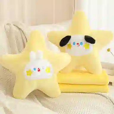 公主恋人 陪伴可爱五角星动物抱枕 创意布娃娃 玩偶 毛绒公仔