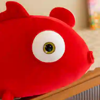 公主恋人 金鱼泡泡抱枕 小鱼 鲤鱼 锦鲤靠枕枕头 玩偶 毛绒公仔