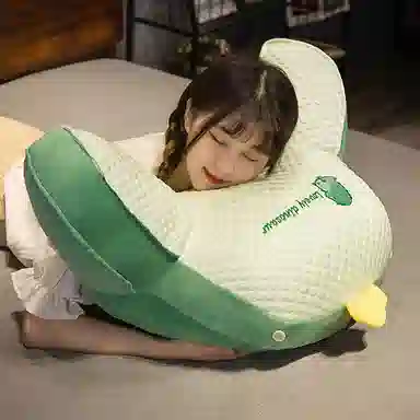 公主恋人 冰豆豆腰靠 靠枕 趴枕 玩偶周边