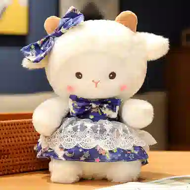 公主恋人 少女系小羊 换装布娃娃抱枕 玩偶 毛绒公仔