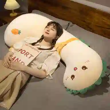 公主恋人 卡通动物夹腿抱枕 靠枕 玩偶周边
