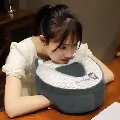 公主恋人 加高镂空冰豆豆护眼午睡枕 趴枕靠枕 玩偶周边