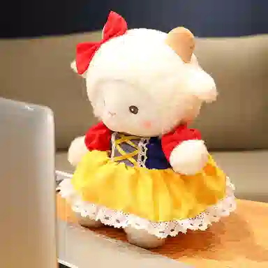 公主恋人 少女系小羊 换装布娃娃抱枕 玩偶 毛绒公仔