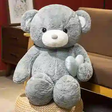 公主恋人 抱心熊 爱心熊 表白熊 泰迪熊 睡觉抱枕 玩偶 毛绒公仔