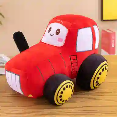公主恋人 创意卡通拖拉机抱枕 玩偶 毛绒公仔