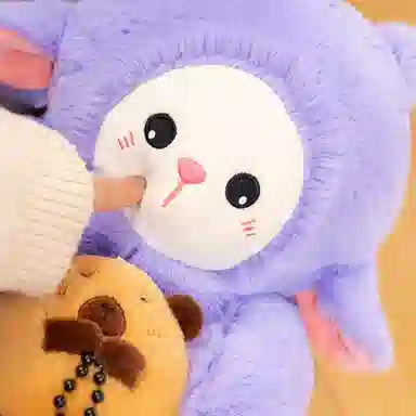 公主恋人 安睡小羊 绵羊 卡皮巴拉布娃娃 玩偶 毛绒公仔