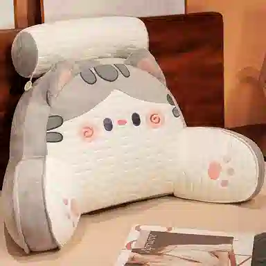 公主恋人 卡通抱抱猫乳胶腰靠 沙发靠枕 玩偶周边