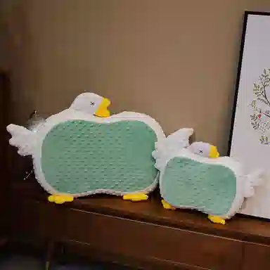 公主恋人 卡通大鹅午睡枕猫肚枕 玩偶周边
