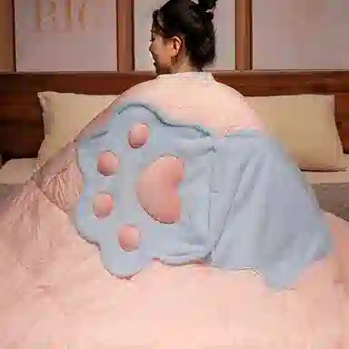 公主恋人 卡通可爱猫抓抱枕被 创意布娃娃布偶 玩偶周边