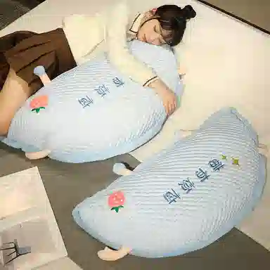 公主恋人 冰豆豆半圆抱枕头 玩偶周边