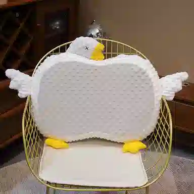 公主恋人 卡通大鹅午睡枕猫肚枕 玩偶周边