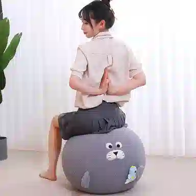 公主恋人 卡通毛绒瑜伽球 训练球靠枕 玩偶周边