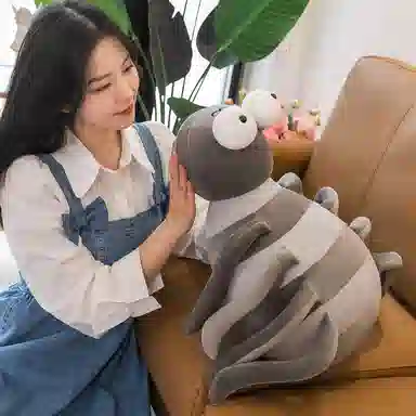 公主恋人 条纹长腿蜘蛛 玩偶 毛绒公仔