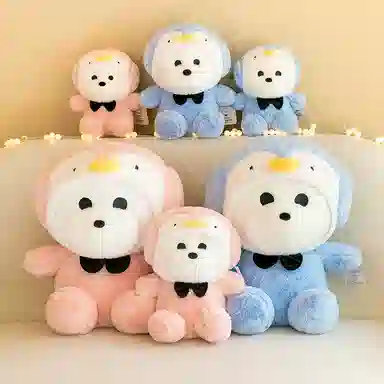 公主恋人 变身狗狗 企鹅 玩偶 毛绒公仔