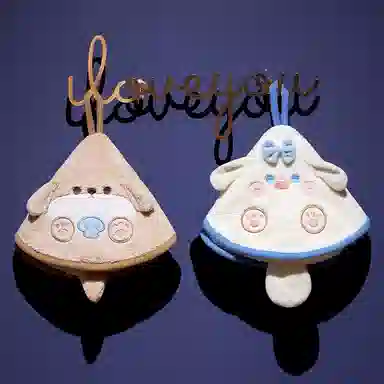 公主恋人 卡通胖哒挂式擦手巾 强力吸水不易掉毛 可爱毛巾 玩偶周边