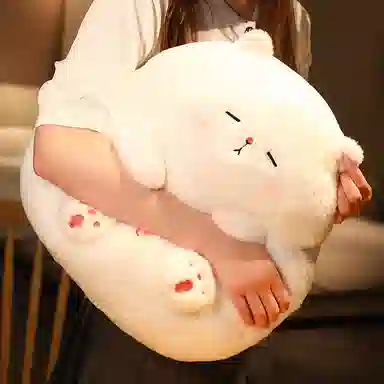 公主恋人 卡通可爱团团喵抱枕 创意布娃娃 玩偶 毛绒公仔