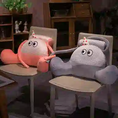 公主恋人 卡通多巴胺冰丝羊羔绒布偶 柔软舒适 玩偶周边