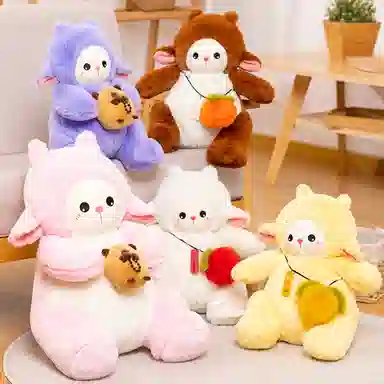 公主恋人 安睡小羊 绵羊 卡皮巴拉布娃娃 玩偶 毛绒公仔