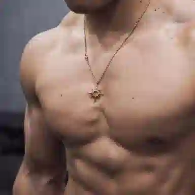 RAWNESS Cross Sun Necklace