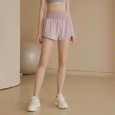 达兹 防走光速干显瘦透气运动短裤 女款