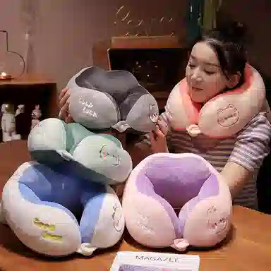 雄俊 哈尼系列午睡枕 趴睡枕抱枕 玩偶周边