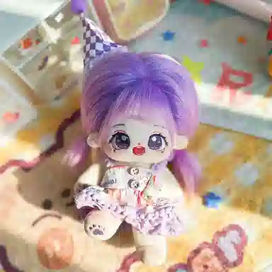 雄俊 十二星座炸毛棉花娃娃 水瓶座巨蟹座金牛座白羊座射手座天蝎座人偶换装玩具 玩偶 毛绒公仔
