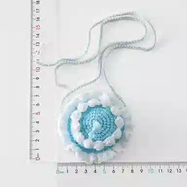 雄俊 超甜萌趣针织生日帽 宠物小帽子配件 可爱小老虎 甜甜蛋糕生日帽   甜美小挂件 玩偶周边