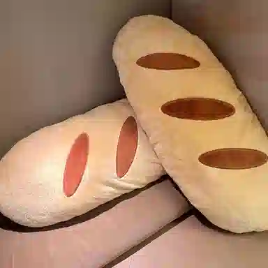 雄俊 奇奇怪怪的法棍面包抱枕 玩偶 毛绒公仔