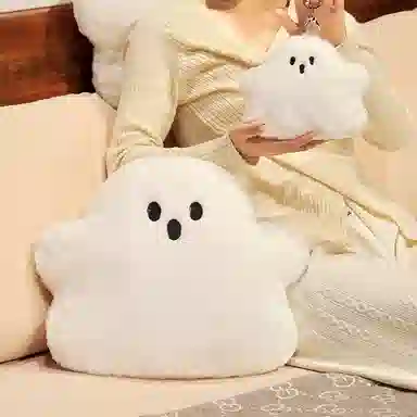雄俊 云朵幽灵抱枕 玩偶 毛绒公仔