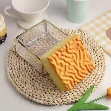 雄俊 湿软慢回弹食物蛋糕酥皮煎蛋面包 可颂吐司减压 捏捏超软 玩具