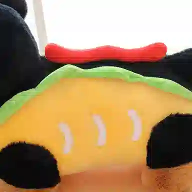 雄俊 可爱热狗抱枕 腊肠小狗安抚布娃娃 玩偶 毛绒公仔