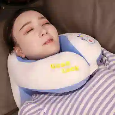 雄俊 哈尼系列午睡枕 趴睡枕抱枕 玩偶周边