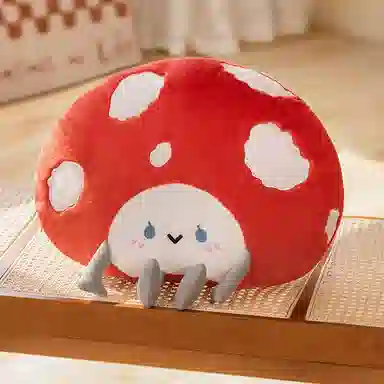 雄俊 创意冰淇淋蛋糕零食靠背 玩偶 毛绒公仔