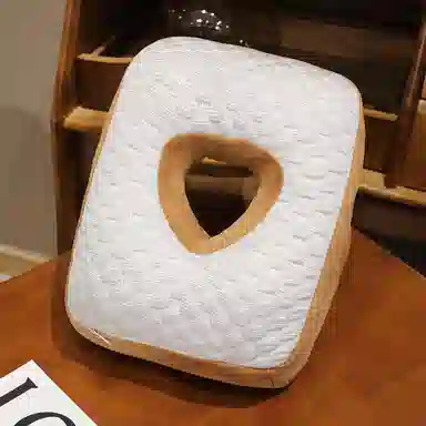 雄俊 冰豆豆可拆洗午睡枕 玩偶周边