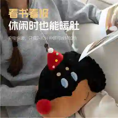 雄俊 美式腊肠狗充电暖宝宝 萌趣可爱 玩偶周边