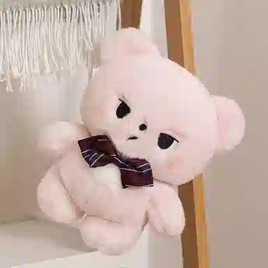 雄俊 拽酷小熊 玩偶 毛绒公仔