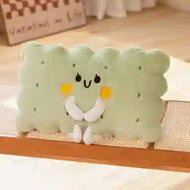 雄俊 创意冰淇淋蛋糕零食靠背 玩偶 毛绒公仔