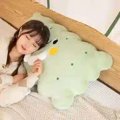 雄俊 创意冰淇淋蛋糕零食靠背 玩偶 毛绒公仔