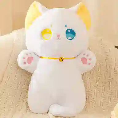 雄俊 可爱猫咪布娃娃抱枕 玩偶 毛绒公仔