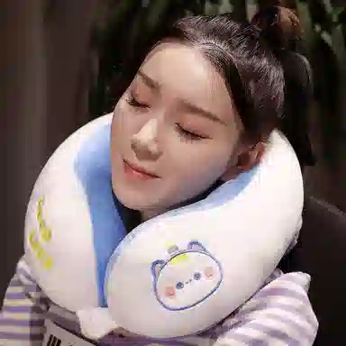 雄俊 哈尼系列午睡枕 趴睡枕抱枕 玩偶周边